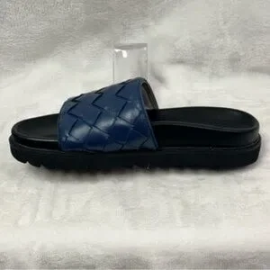 Karl Lagerfeld | Shoes | Karl Lagerfeld Paris Blue Woven  display picture 1
